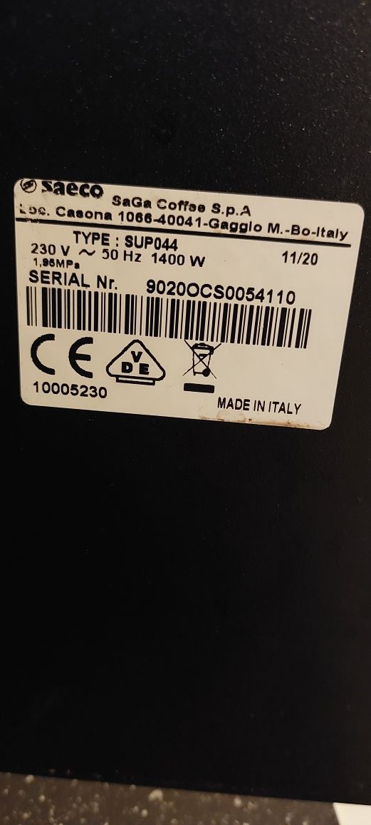 Saeco royal gran crema na części, do naprawy