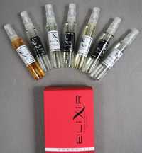 Perfumetki damskie + perfumetki męskie Elixir 7 szt x 10 ml