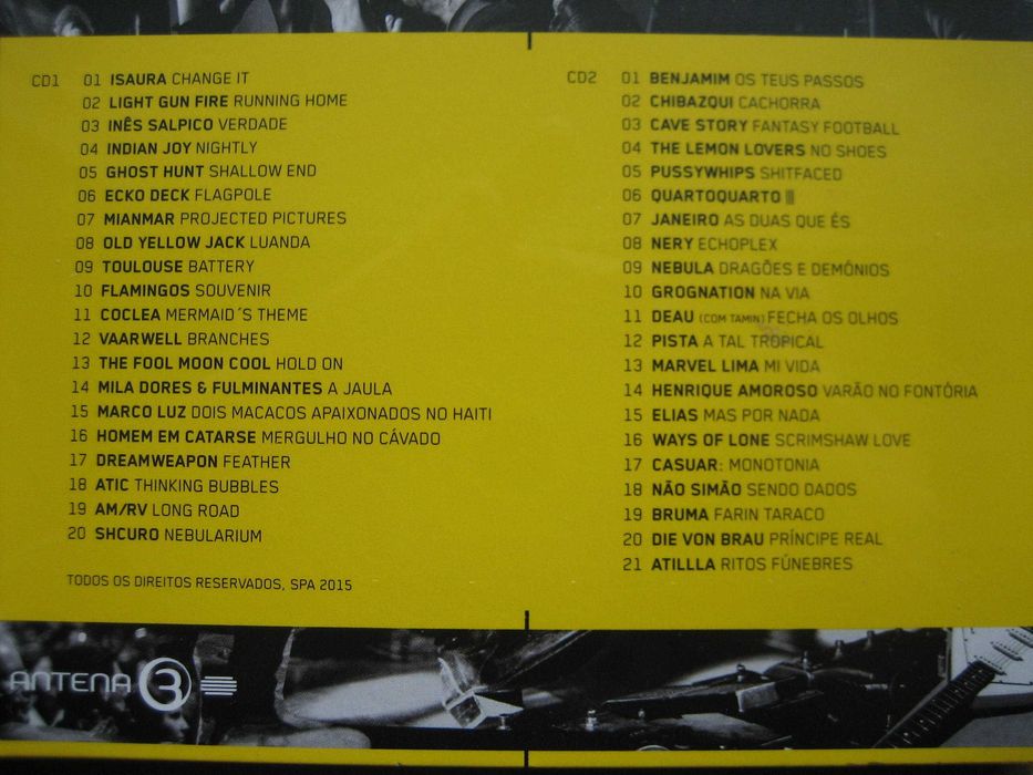 Cds duplos Novos Talentos Fnac 2015, 2017, 2019 Selados