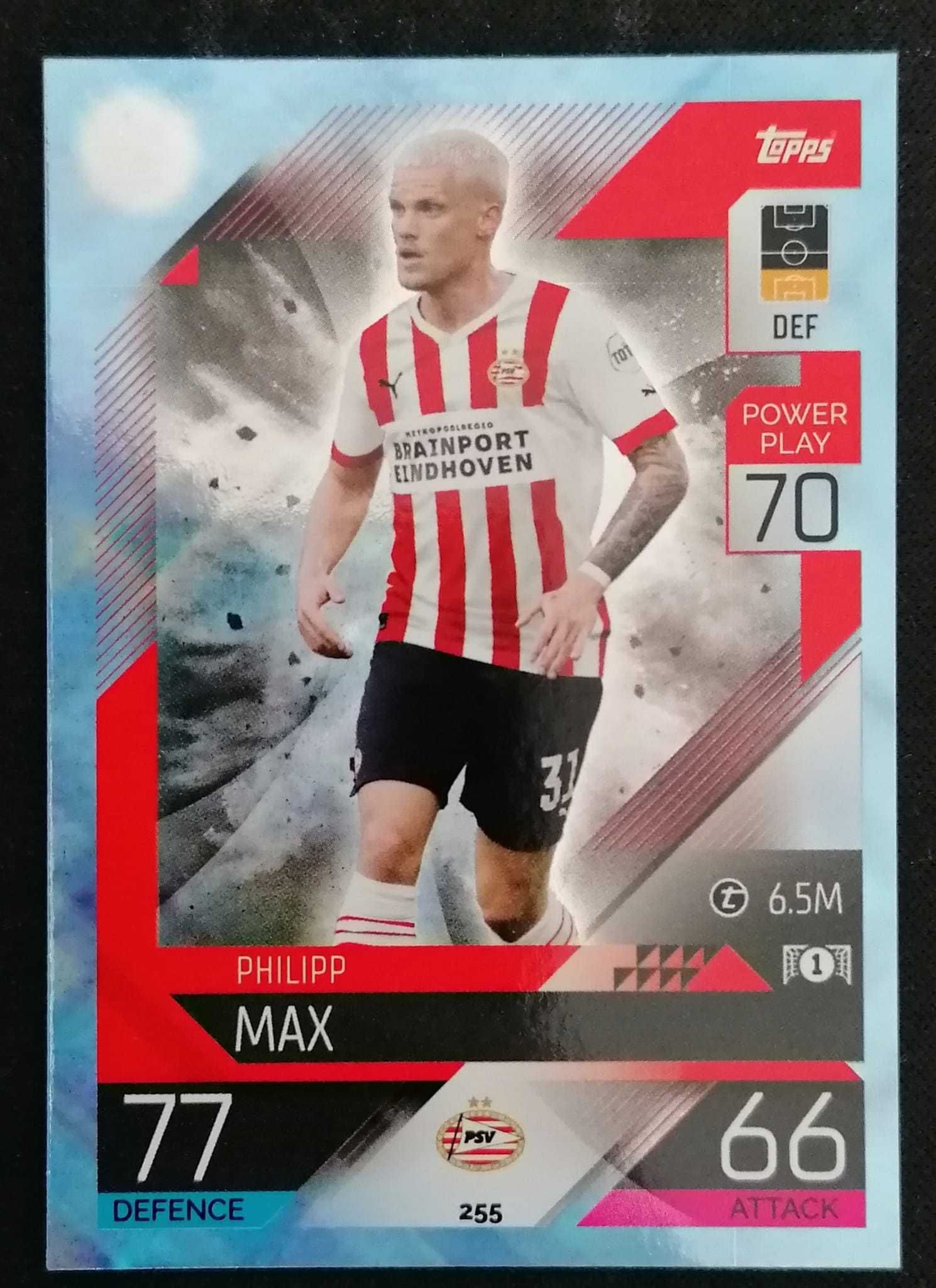 Crystal 255 Philipp Max - Match Attax 2022/23