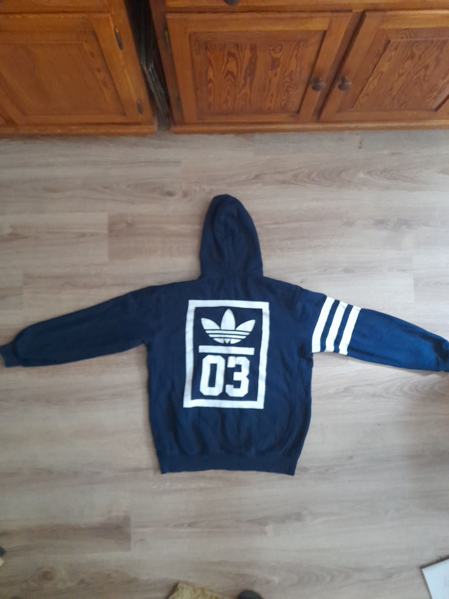 Adidas bluza z kapturem rozpinana rozmiar M