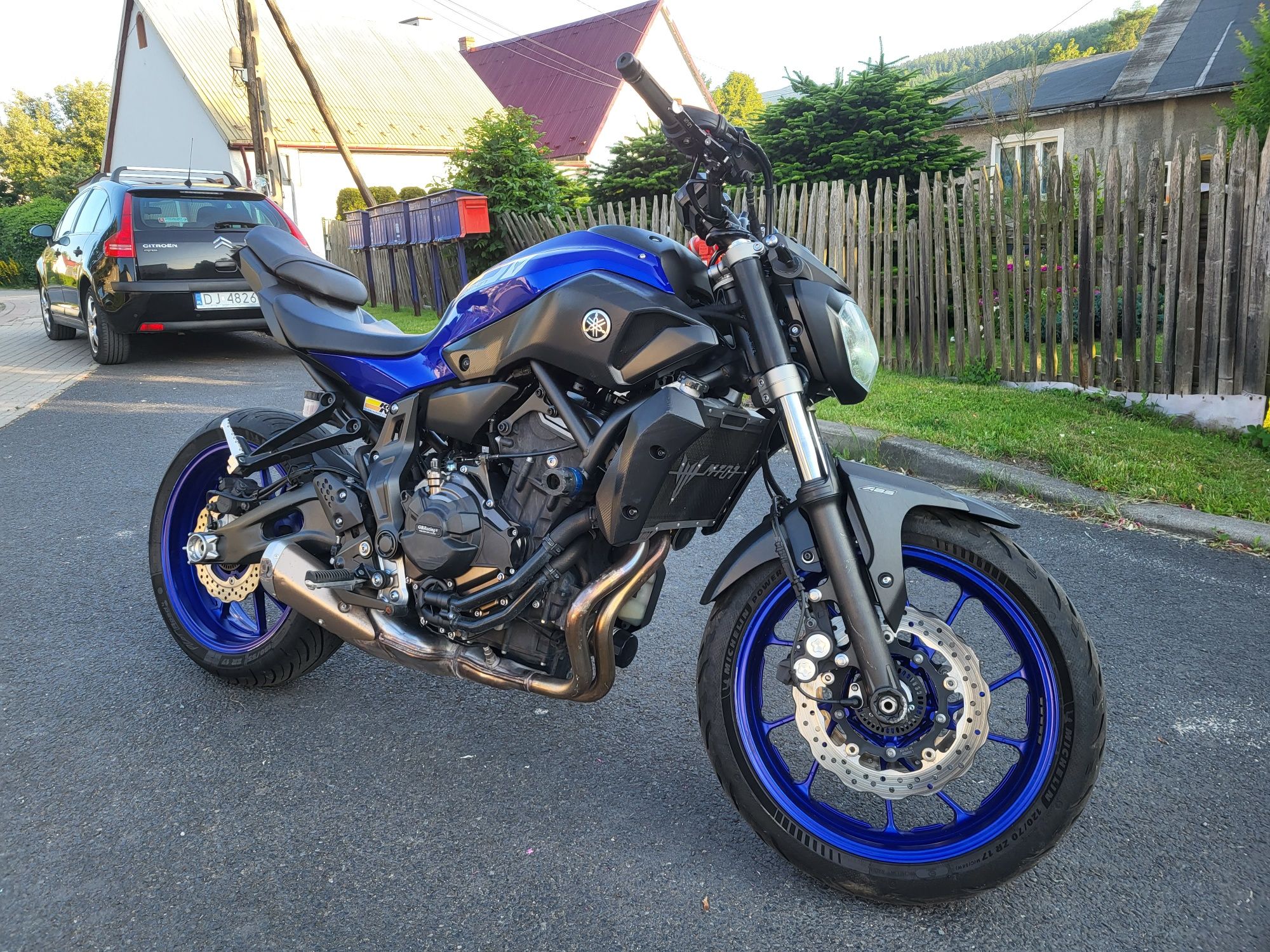 Yamaha mt07 mt 07 2018 rok abs
