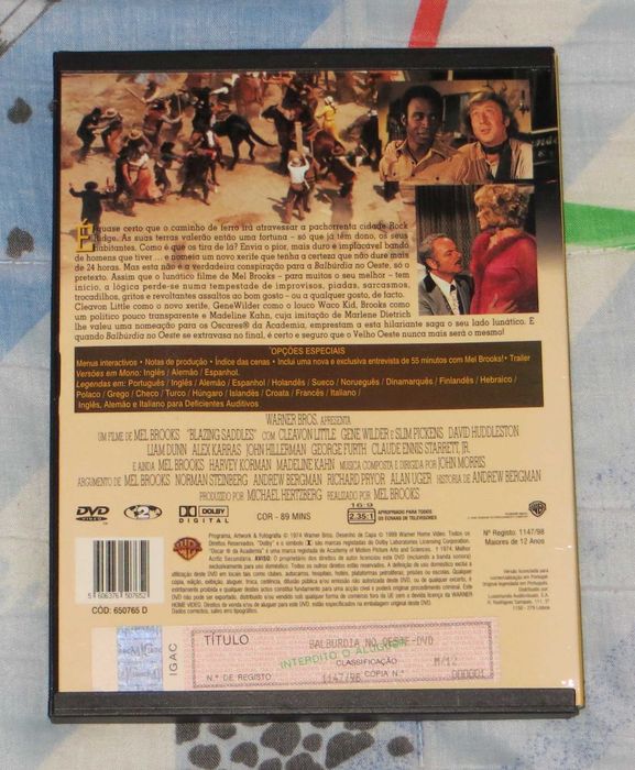 Balbúrdia no Oeste [DVD]