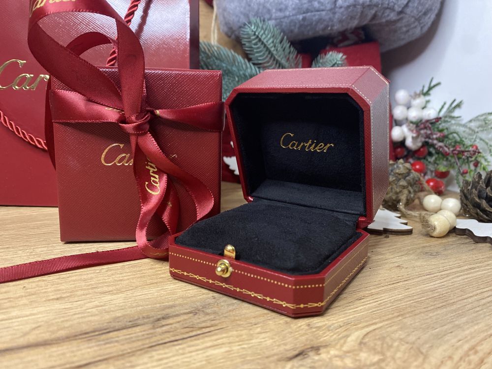 Коробок для кольца Cartier .Картье.Новый.Полный комплект.