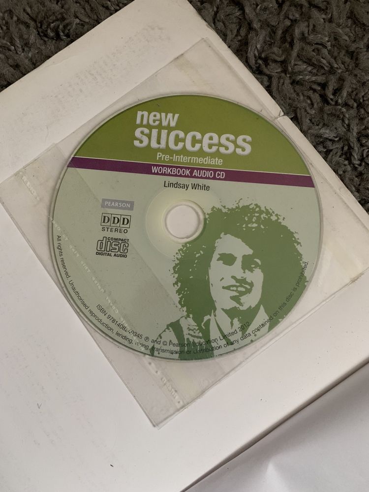 Книжка New Success Pre-Intermediate Workbook + CD