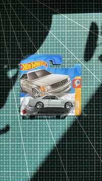 Model Hot Wheels Mercedes-Benz 560 Sec Amg skala 1:64 resoraki autka