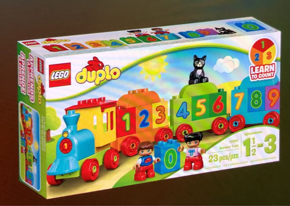 Лего дупло Lego Duplo поезд