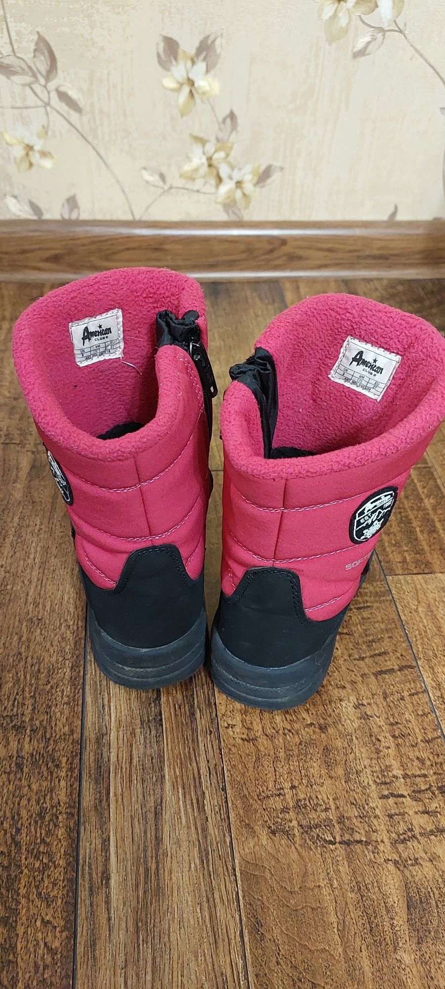 Дитячі зимові термо ботинки American club