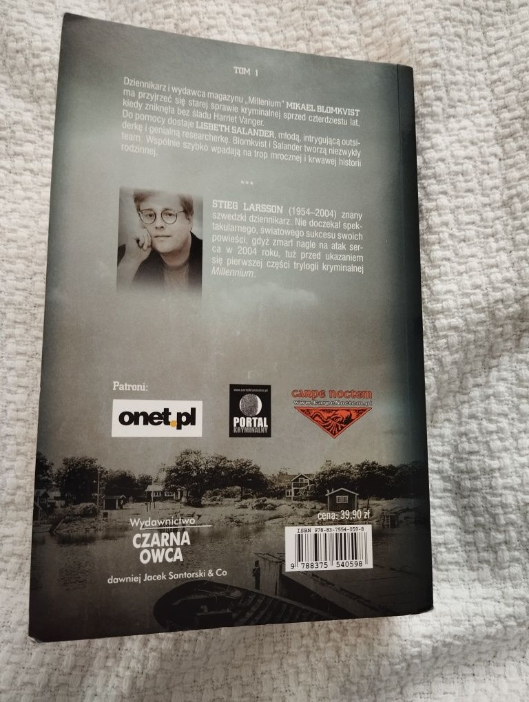 Stieg Larsson- Mężczyzni, którzy nienawidzą kobiet