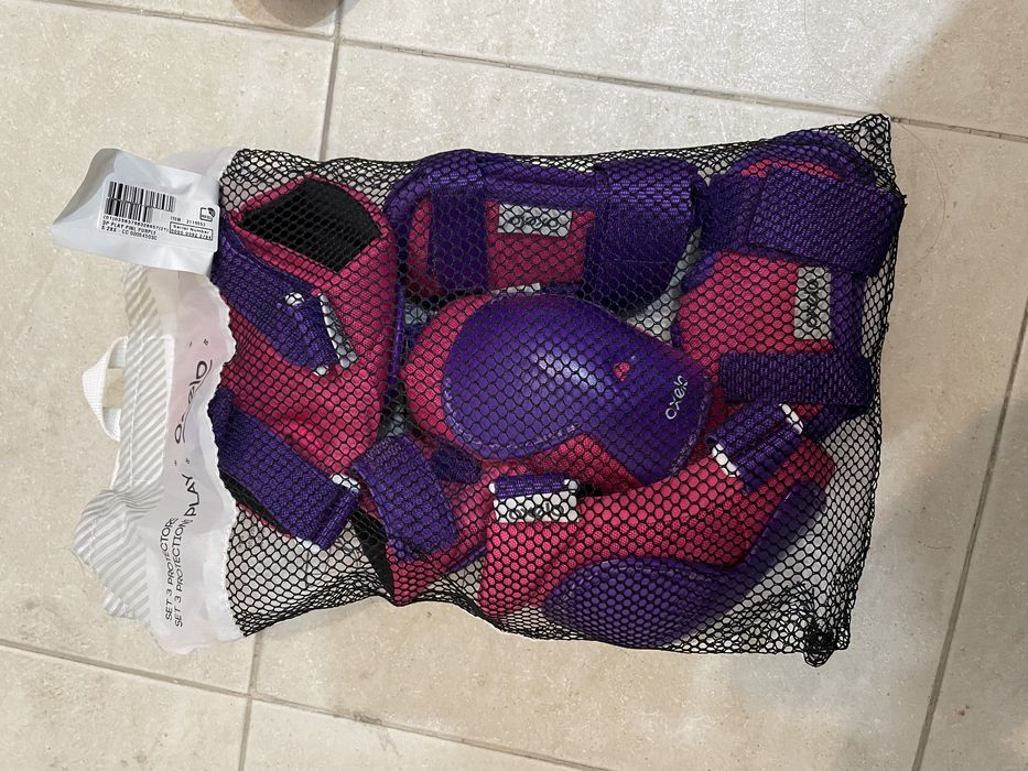 Oxelo Kit Protecao Para Patins Trotinete Skate - como novo