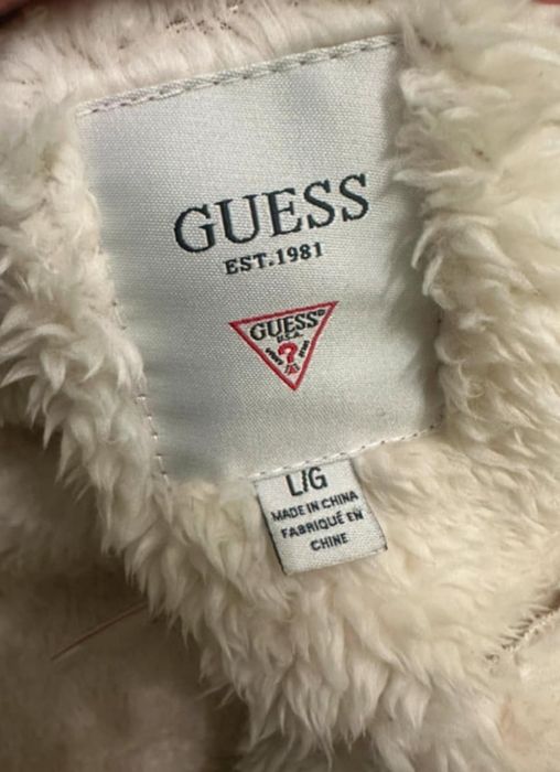 GUESS kurtka futerko ramoneska waterfall NOWA z metką !