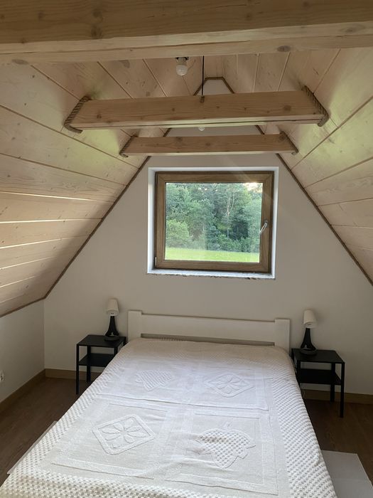Domek z bali w sercu natury Krempna - cisza, góry i relax na odludziu.
