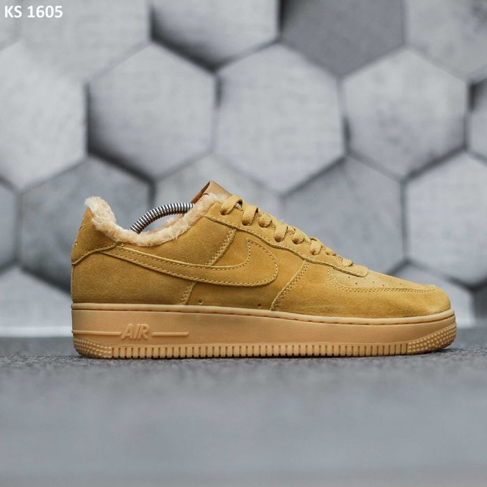 Кросівки Nike Air Force 1 07 Mid LV8 Sandy ЗИМА. Арт: KS 1605