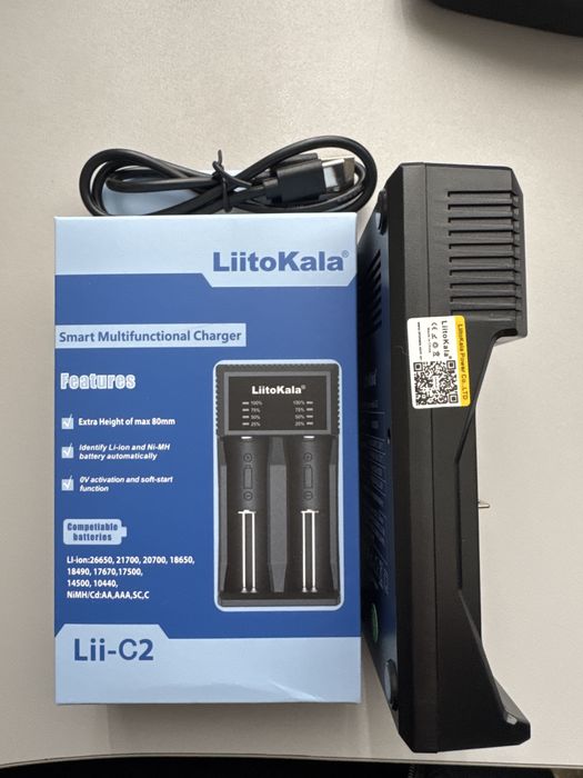 Зарядний пристрій Liitokala Lii - C2 18650 21700 26650