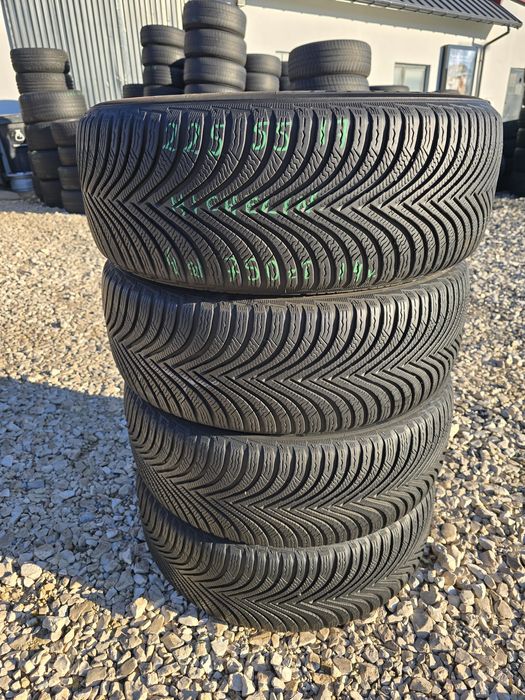 225/55/17 Michelin Zima 4szt Montaż Gratis Warszawa