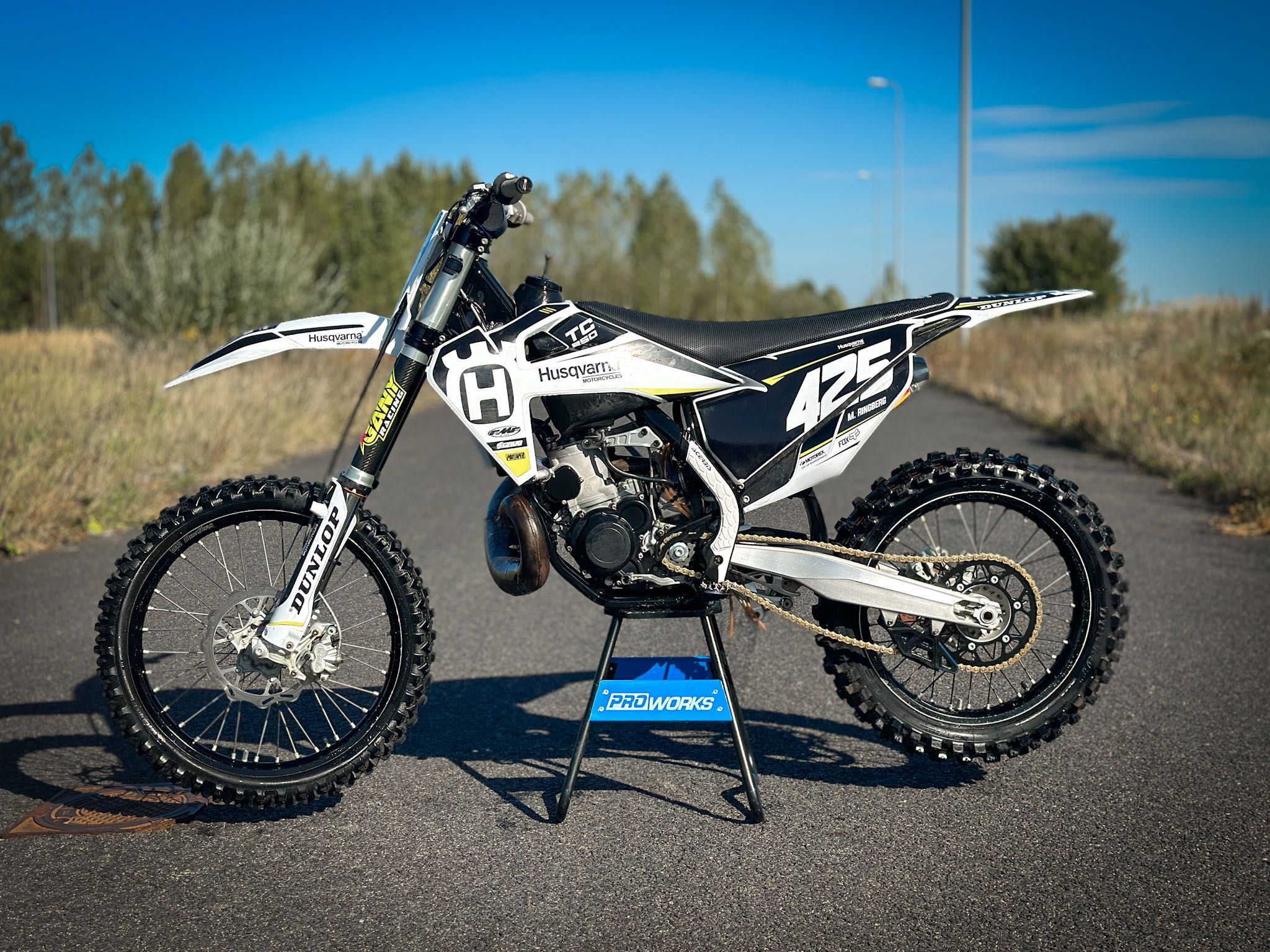 Husqvarna TC 250 cc rok 2019 - FMF 2.1 - MXTech - Nicasil