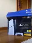 Ps5 digital edição 5, slim 1TB com 2 comandos.