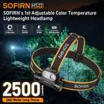 Latarka czołowa EDC Sofirn HS22  2500lm USB C + akumulator