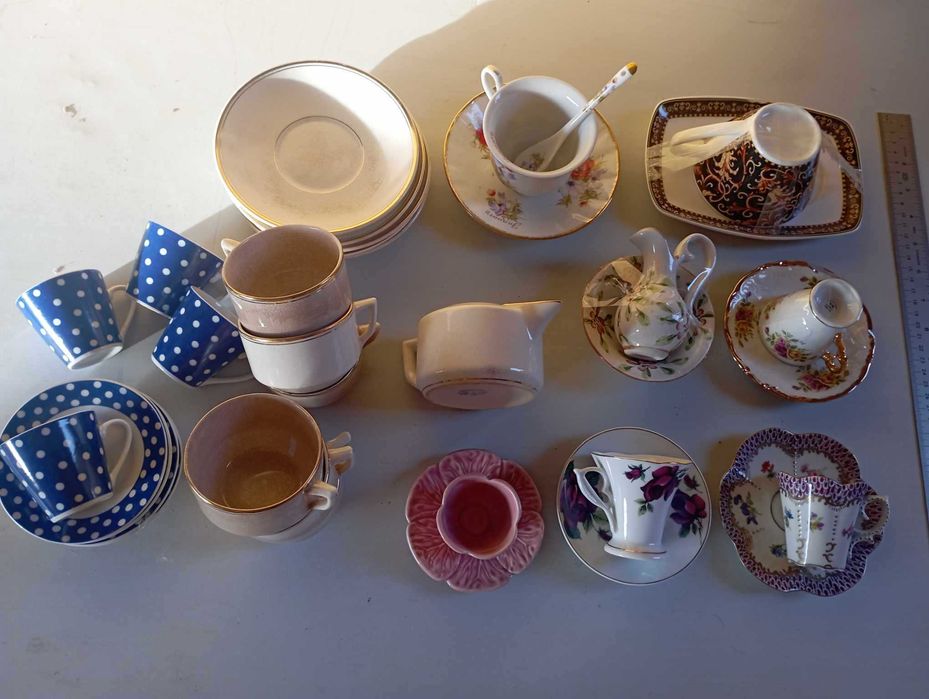 Lote artigos de decoração antigos 4f