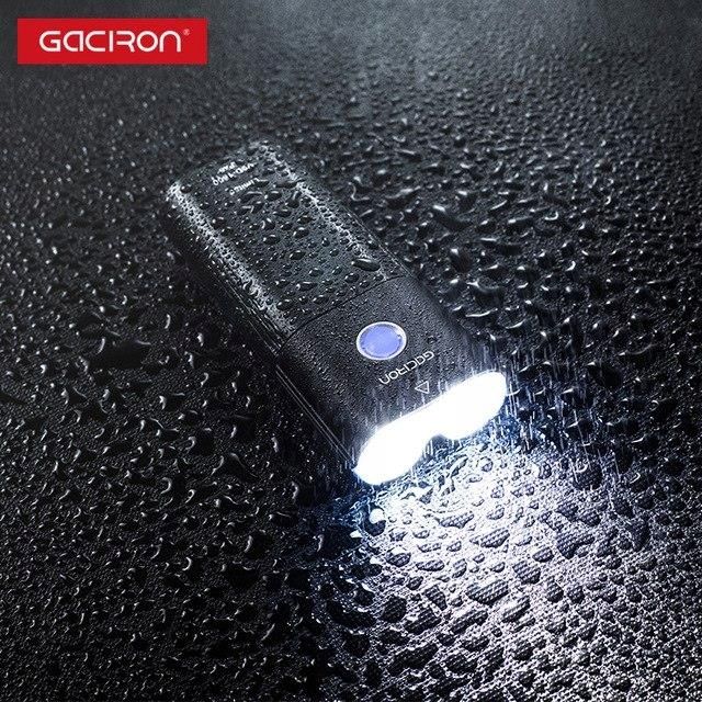 GACIRON V9 Lampka Przednia LED USB + włącznik 1800