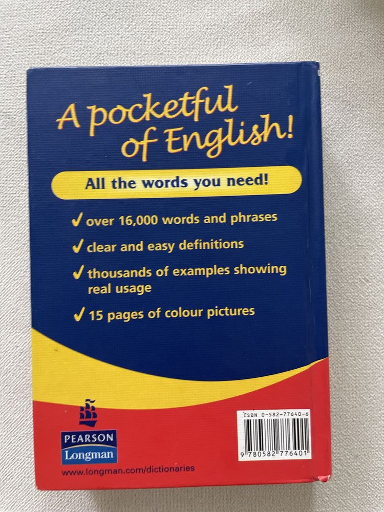 Słownik kieszonkowy ,,English Dictionary” - Pocket (Longman)