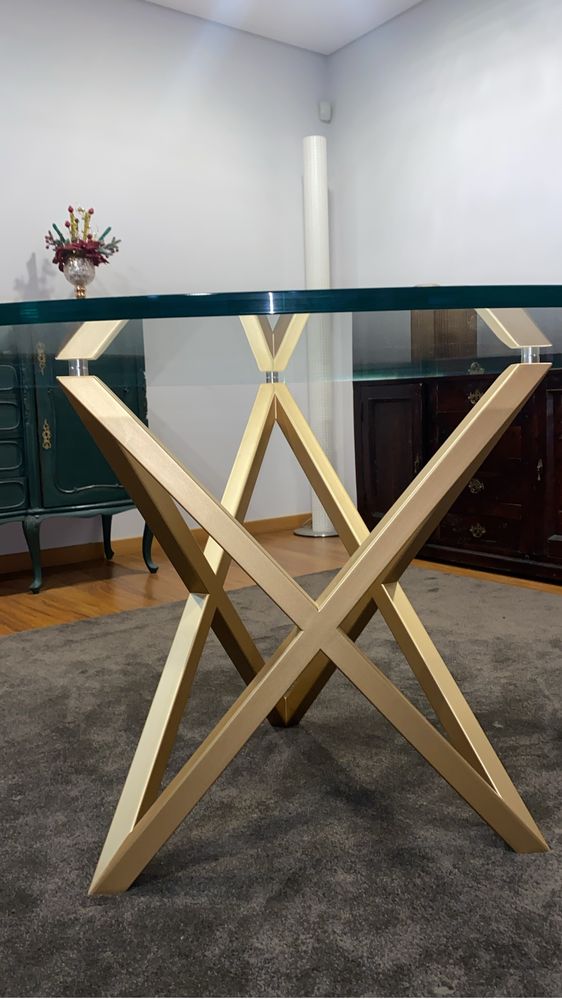 Mesa  vidro nova