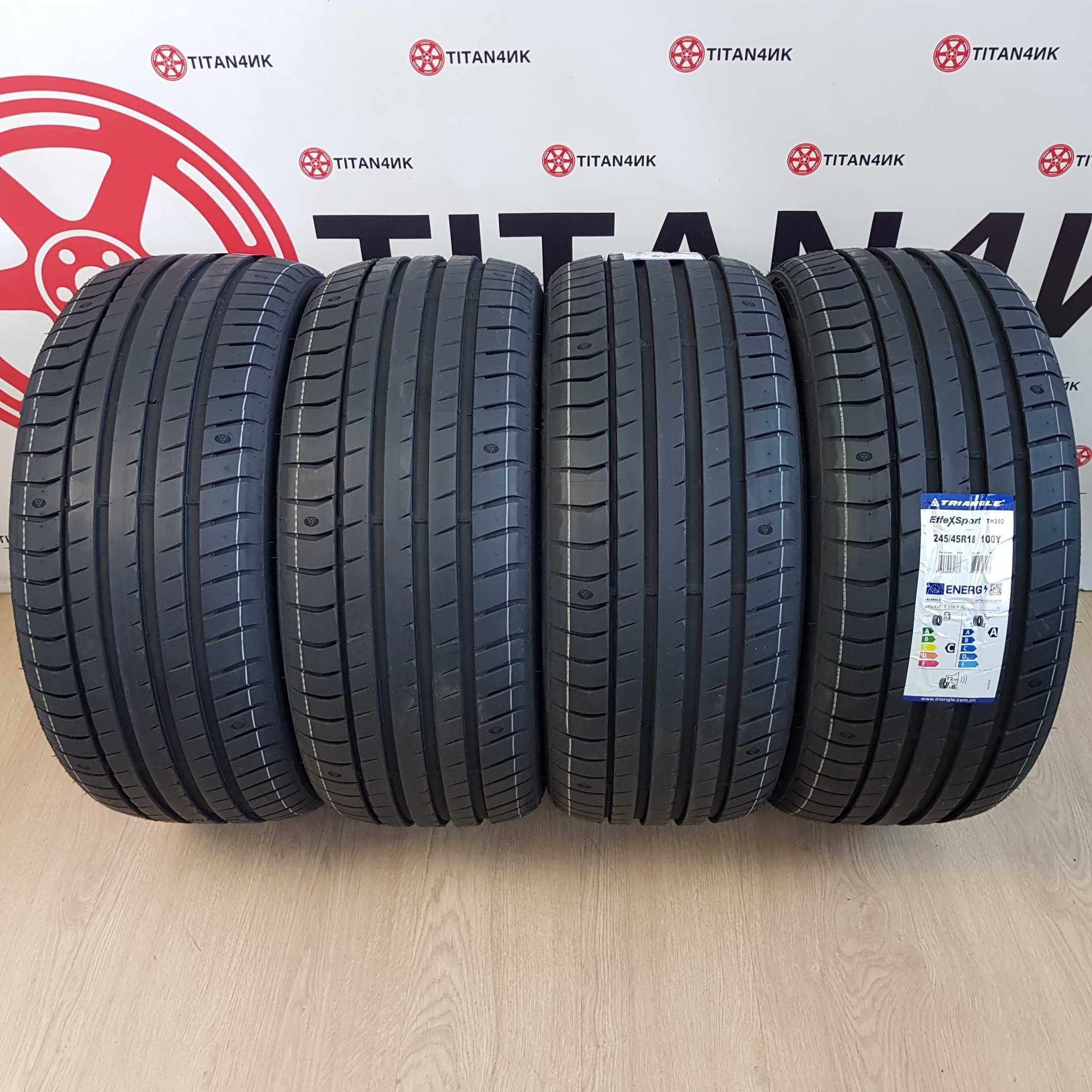 +4шт НОВІ Шини літні 245/45 R18 TRIANGLE EffeXSport колеса 18