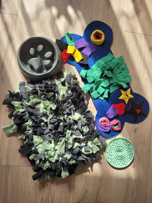 2x mata węchowa, lickmata oraz miska spowalniająca