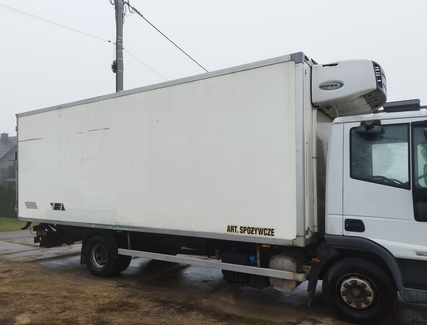 Iveco eurocargo 120e17 rama laweta wywrotka  chłodnia  skrzynia
