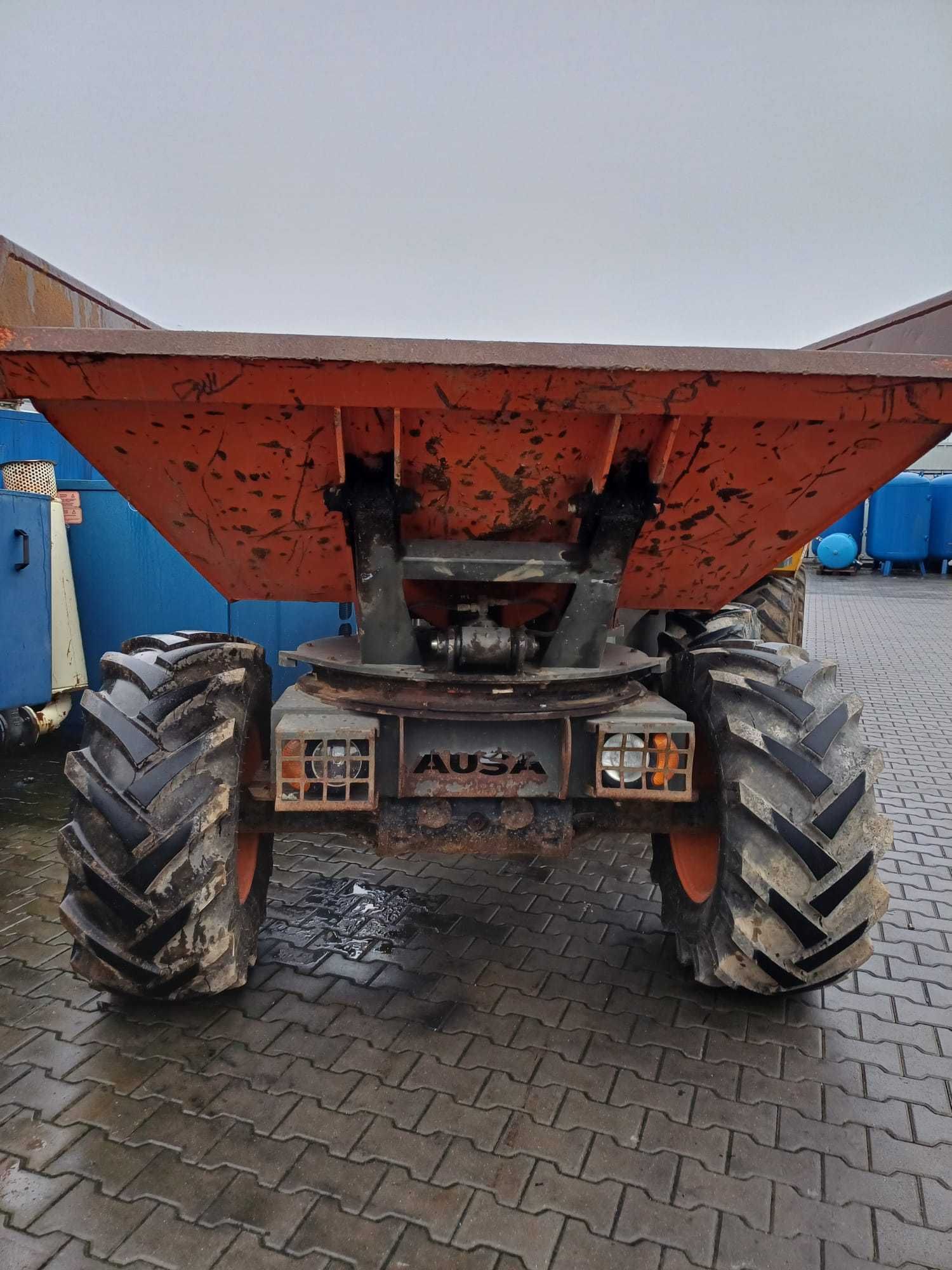 AUSA D600 AP 4WD wozidło kolebkowe obrotowe