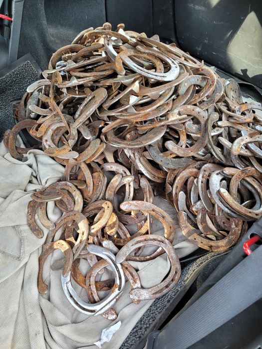 Stare podkowy  na szczęście