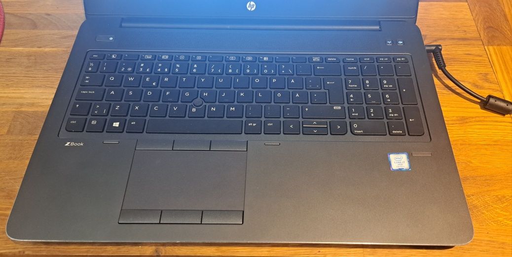 Laptop HP Zbook 15 G4 15,6" Intel Core i7, 16 GB RAM / HDD 512 GB