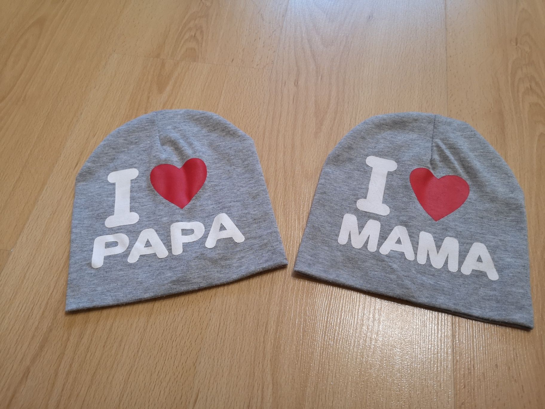 Czapki I love mama papa 86/92