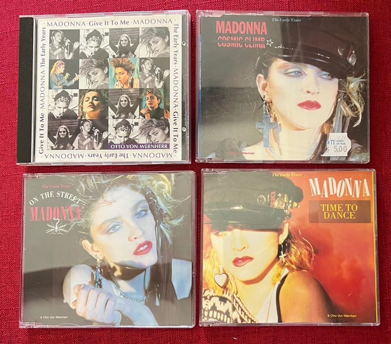 madonna lote - 01 cd album + 03 cd single