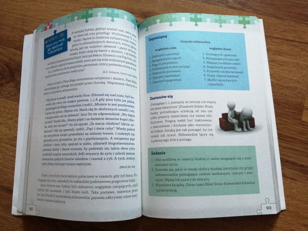 Szczęśliwi którzy odkrywają piękno, podręcznik do religii klasa 6