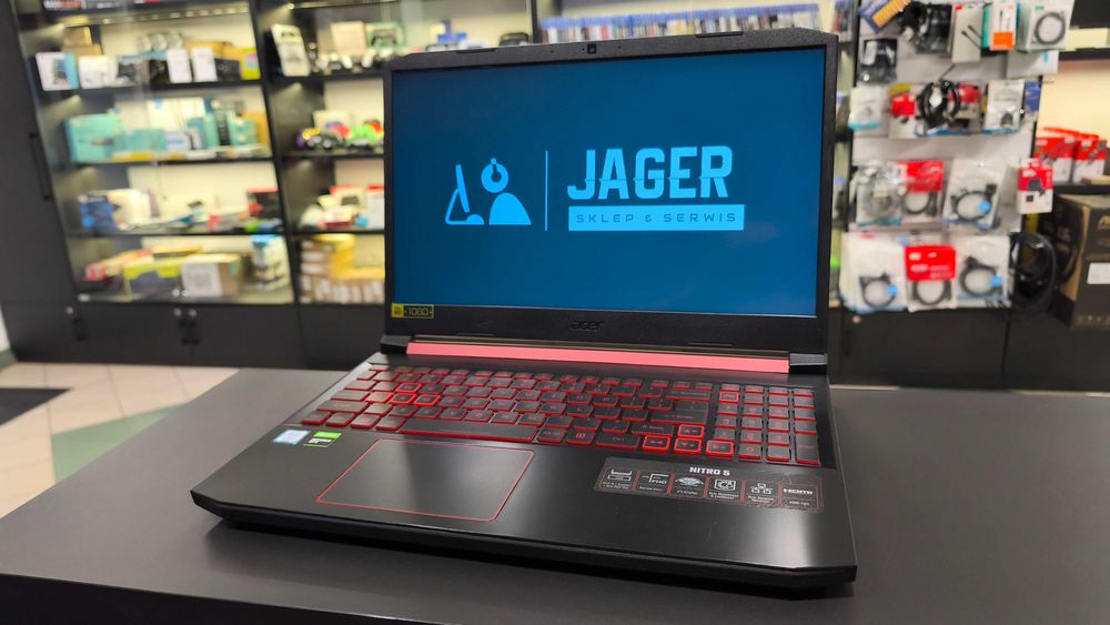 Acer Nitro 5 i5-8300H / GTX 1050 /16GB RAM / SSD 512GB NVMe / Gwar