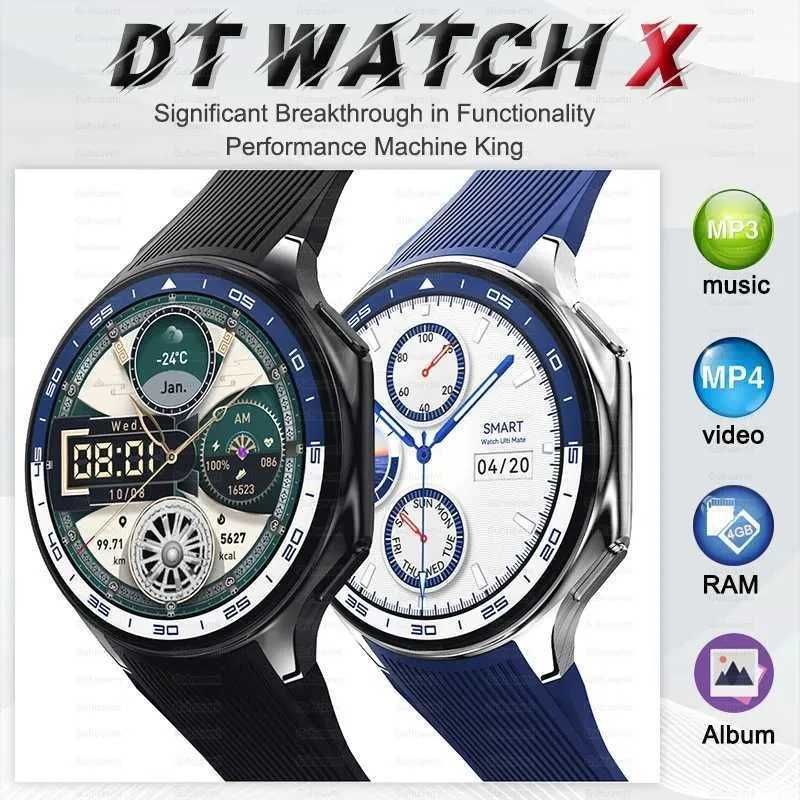 SmartWatch DT X 4 GB mp3 mp4 TWS Amoled menu PL.