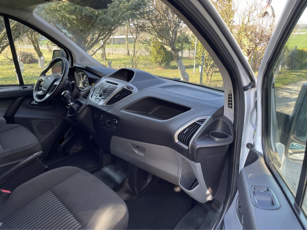 Ford Transit Custom l2 long 2x drzwi klima relingi webasto hak