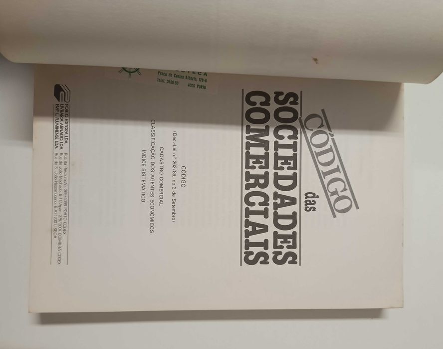 Código das Sociedades Comerciais