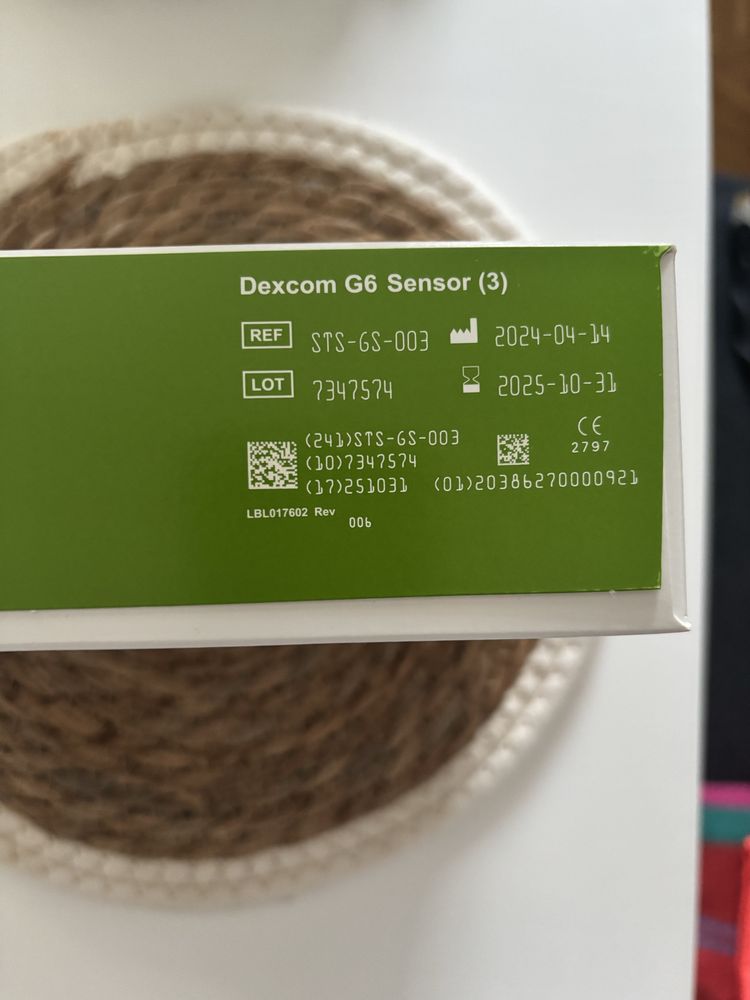 Dexcom G6, 3 sztuki