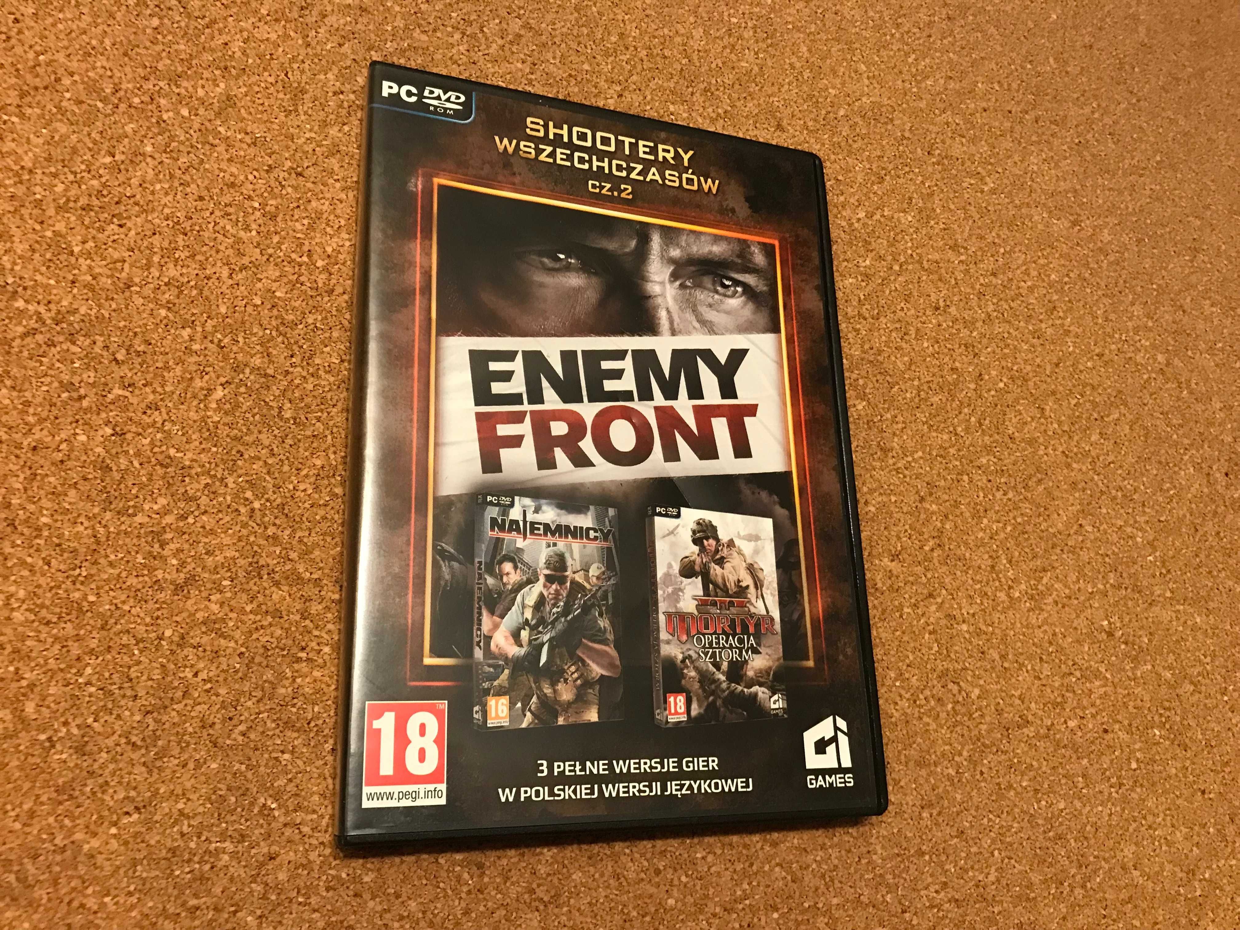 Shootery Wszechczasów cz. 2 Enemy Front, Najemnicy, Mortyr [PC][DVD]