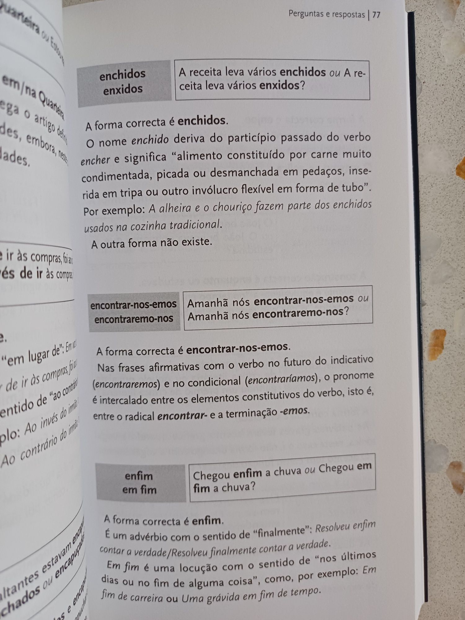 Livro "Bom Português"