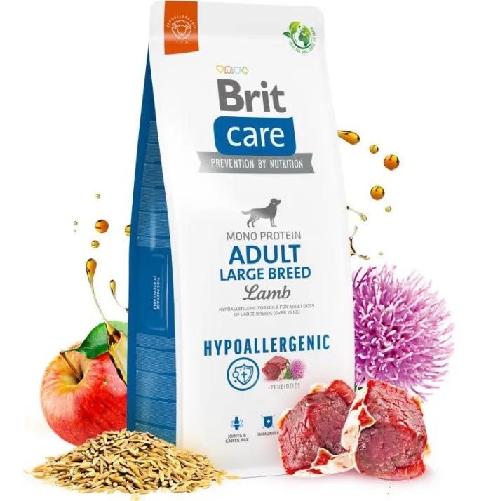Сухой корм для собак Brit Care Adult Large Breed Lamb Rice 12кг