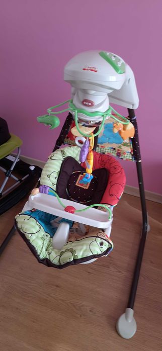 Baloiço bebé com música