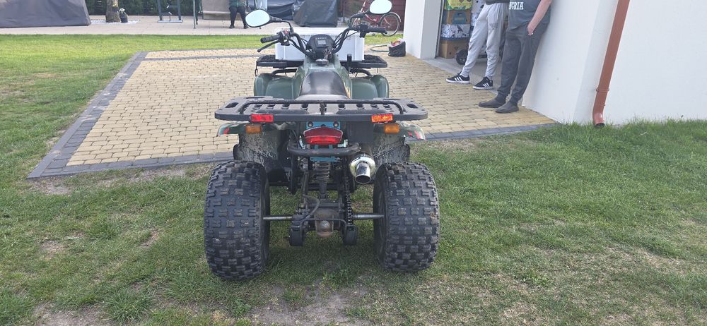 Quad 250 z nowym silnikiem