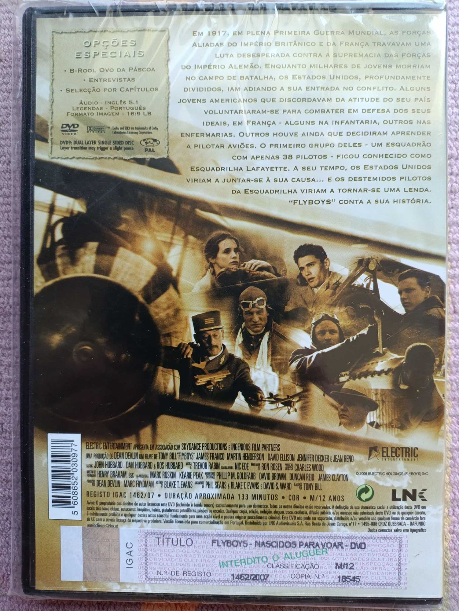 Flyboys - Nascidos para voar DVD