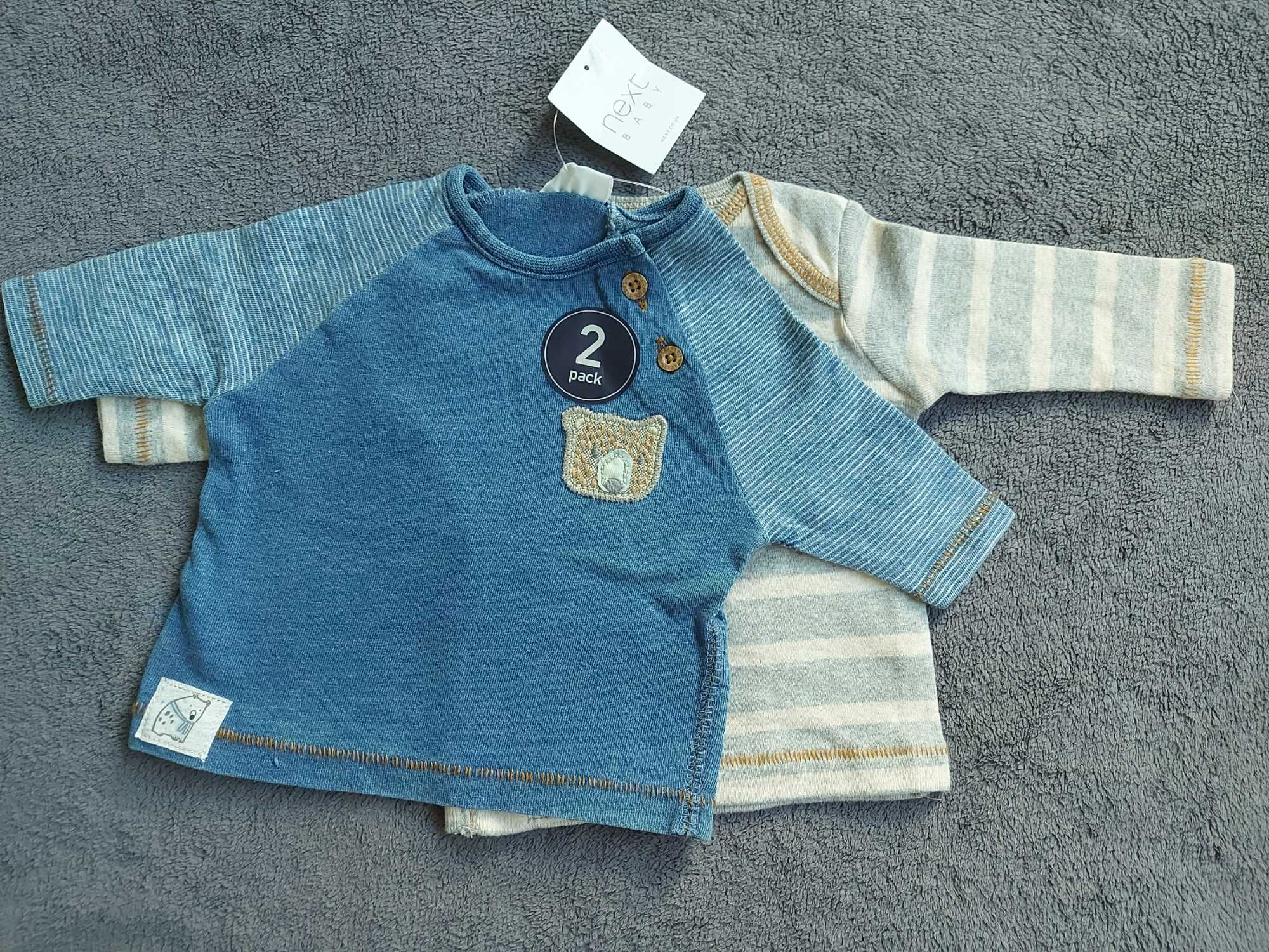 2-pack bluzy dla niemowląt