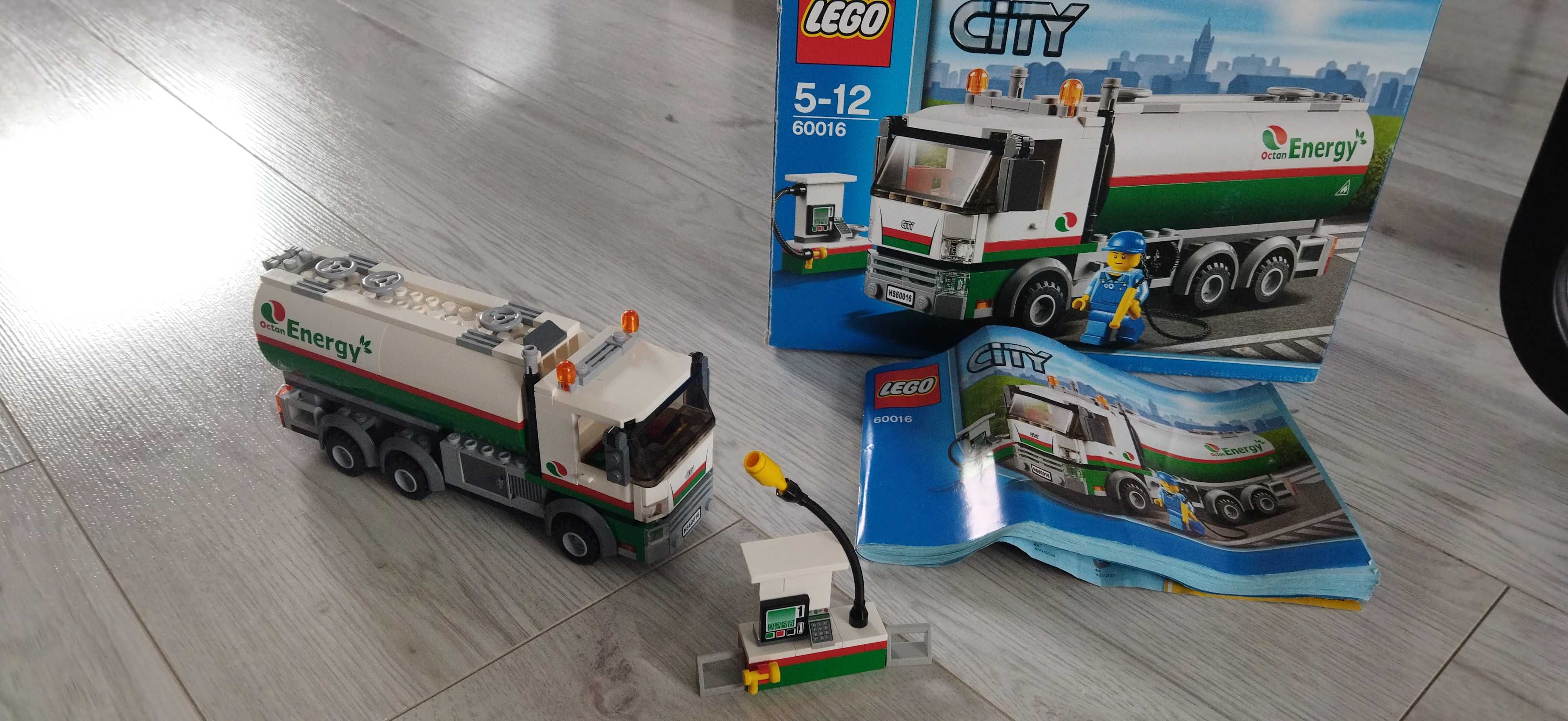 LEGO 60016 City Cysterna + instrukcja + opakowanie