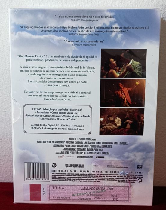 "Um Mundo Catita" 2DVDs RARO