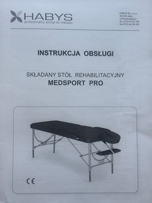 Habys łóżko do masażu